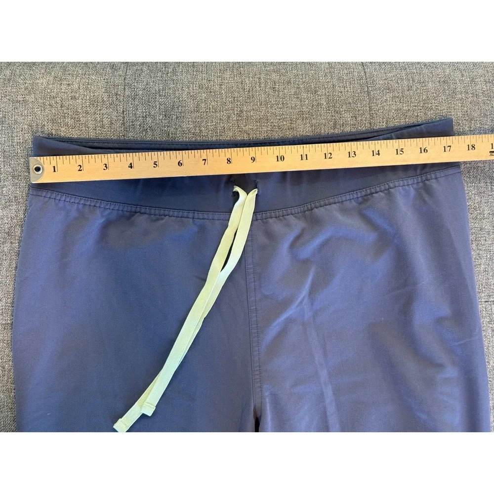 FIGS‎ Technical Collection Blue Scrub Pants Mens Large Straight Leg Drawstring